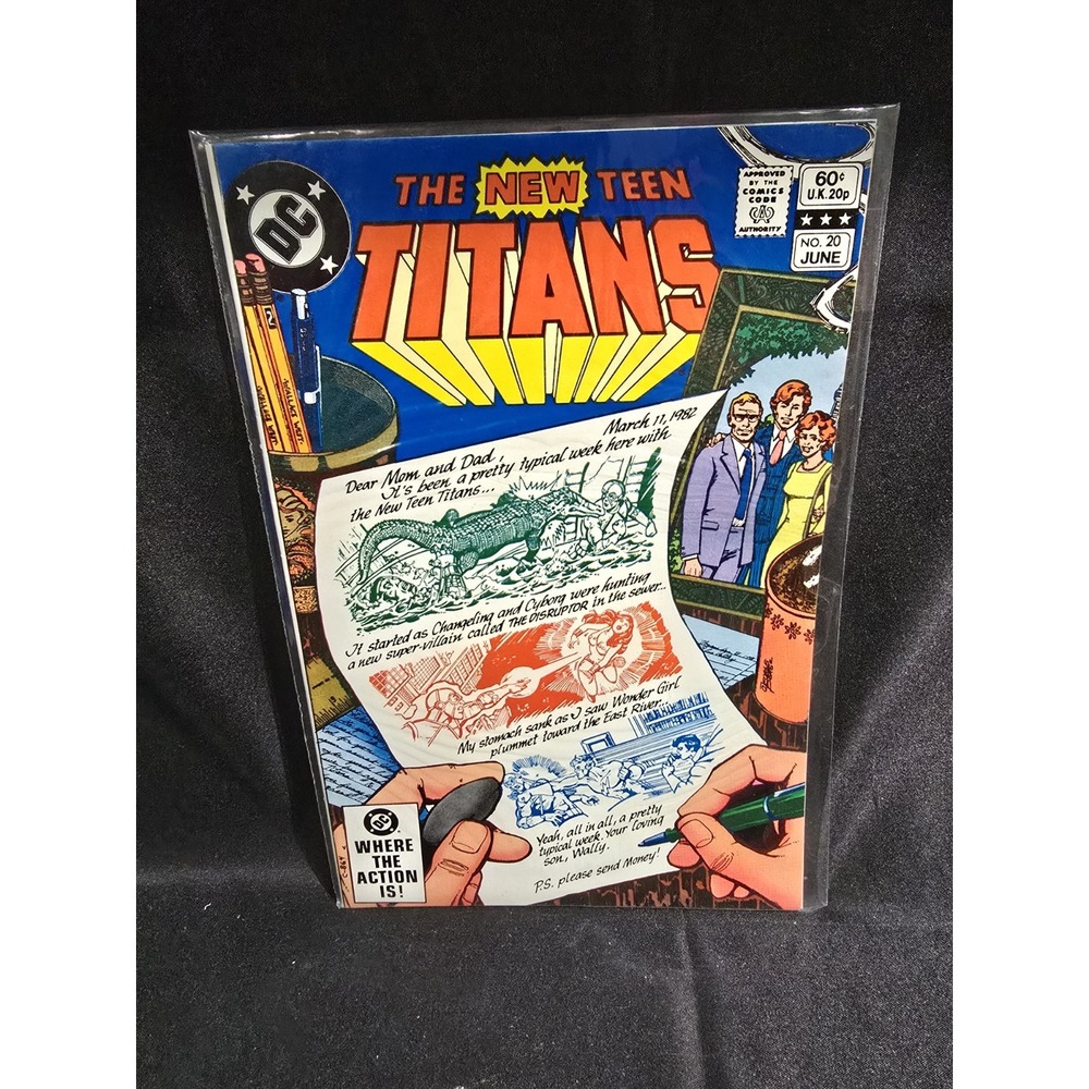 DC Comics The New Teen Titans #20 June 1982 Bronze Age Superheroes